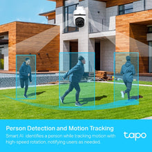 Charger l'image dans la galerie, Tapo 1080P Outdoor IP65 Pan Tilt Smart Wi-Fi Two Way Audio