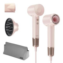 Load image into Gallery viewer, Laifen Swift Premium - High Speed Hairdryer with Attachments & Carry Case (Pink/Gold)