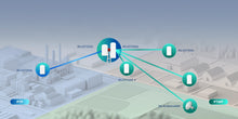 Load image into Gallery viewer, Reyee Wireless Bridge P2MP Base Station, 15 dBi, with 120° Built-in Antenna, Up to 16 CPE's