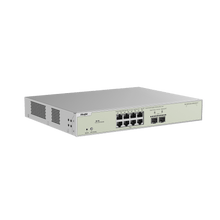 Charger l'image dans la galerie, Reyee 8-Port Muti-Gigabit Layer 2 Managed Switch with 8 x PoE+ Ports, and 2 x SFP+ Uplink Ports