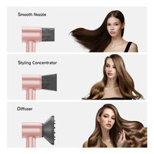 Load image into Gallery viewer, Laifen Swift Special - High Speed Hairdryer with 3 Nozzles (Pink)