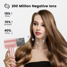 Load image into Gallery viewer, Laifen Swift Special - High Speed Hairdryer with 3 Nozzles (Pink)