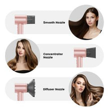 Load image into Gallery viewer, Laifen Swift Special - High Speed Hairdryer with 3 Nozzles (Pink)