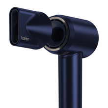 Load image into Gallery viewer, Laifen Swift Premium - High Speed Hairdryer with Attachments & Carry Case (Blue/Gold)