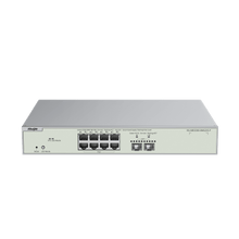 Charger l'image dans la galerie, Reyee 8-Port Muti-Gigabit Layer 2 Managed Switch with 8 x PoE+ Ports, and 2 x SFP+ Uplink Ports