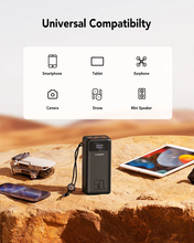 Load image into Gallery viewer, Veger Tank Lite 50,000mAh Powerbank, PD22W, LCD Display, Flashlight, Compass