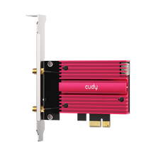 Load image into Gallery viewer, Cudy AX5400 Wi-Fi 6E Bluetooth 5.3 PCI-E Adapter