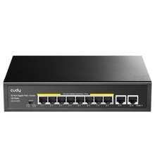 Load image into Gallery viewer, Cudy 8 Port Gigabit PoE Switch + 2 Uplink 120W