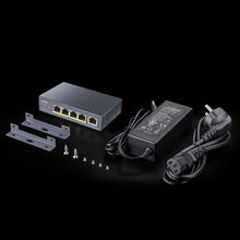 Charger l'image dans la galerie, Cudy 5 Port Gigabit PoE Switch 60W