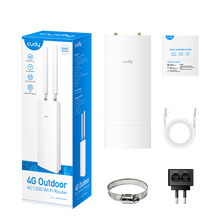 Load image into Gallery viewer, Cudy Outdoor 4G LTE Cat4 1200Mbps Router LT500 Outdoor