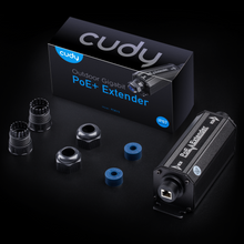 Load image into Gallery viewer, Cudy 100m Gigabit PoE Extender Outdoor