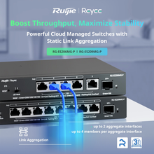 Load image into Gallery viewer, Reyee 6 Port 2.5G PoE+ Smart Switch with 10G SFP+ Port / Cloud Managed Switch, 70W