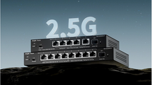 Load image into Gallery viewer, Reyee 9 Port 2.5G PoE+ Smart Switch with 10G SFP+ Port / Cloud Managed Switch, 130W