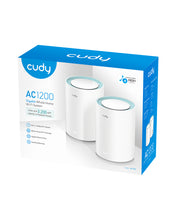 Load image into Gallery viewer, Cudy AC1200 Dual Band Gigabit Wi-Fi Mesh System (2 Pack)