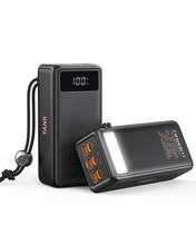 Load image into Gallery viewer, Veger Tank Boost 56,000mAh Powerbank, PD130W, QC3.0, LCD Display, Flashlight, Compass