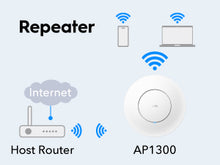 Load image into Gallery viewer, Cudy AC1200 Gigabit PoE Wireless Access Point (Includes PoE Injector)