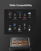 Load image into Gallery viewer, Veger Tank Boost 56,000mAh Powerbank, PD130W, QC3.0, LCD Display, Flashlight, Compass