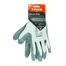 Load image into Gallery viewer, Large - Secure Grip Gloves Lightweight Wet/Dry Grip