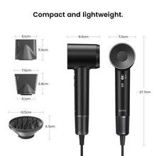 Load image into Gallery viewer, Laifen Swift Special - High Speed Hairdryer with 3 Nozzles (Black)