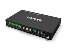 Charger l'image dans la galerie, Revez 4x4 HDMI Matrix Switch (4K@60Hz, Audio Extraction/Control, HDMI 2.0)