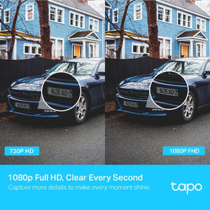 Tapo 1080P Outdoor IP65 Pan Tilt Smart Wi-Fi Two Way Audio