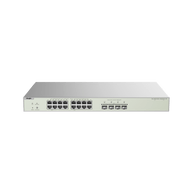 Reyee 16-Port Muti-Gigabit Layer 2 Managed Switch with 4 x PoE++ Ports, 12 x PoE+ Ports, and 4 x SFP+ Uplink Ports