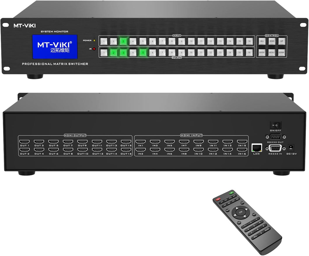 16 x 16 HDMI Matrix 4K (MT-VIKI)