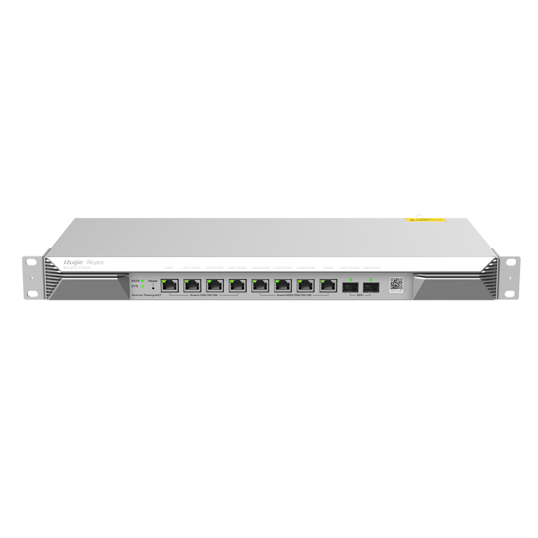 Reyee 10 Port Cloud Managed Rack Mountable Router / 4Gbps Throughput ...