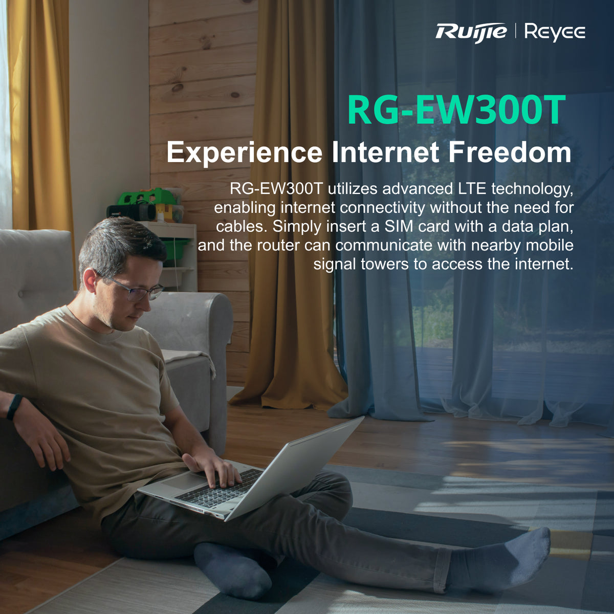 Reyee 4G LTE Cat4 WiFi Router – Freesat.ie