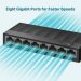 Charger l'image dans la galerie, 8-Port 10/100/1000Mbps Desktop Switch
