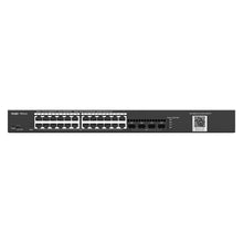 Load image into Gallery viewer, Reyee 28 Port Gigabit PoE+ Layer 2 Smart Switch / 4 SFP Ports - Cloud Managed, 370W
