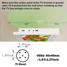 Charger l'image dans la galerie, Sylvox 15.6" Smart under-cabinet kitchen TV white
