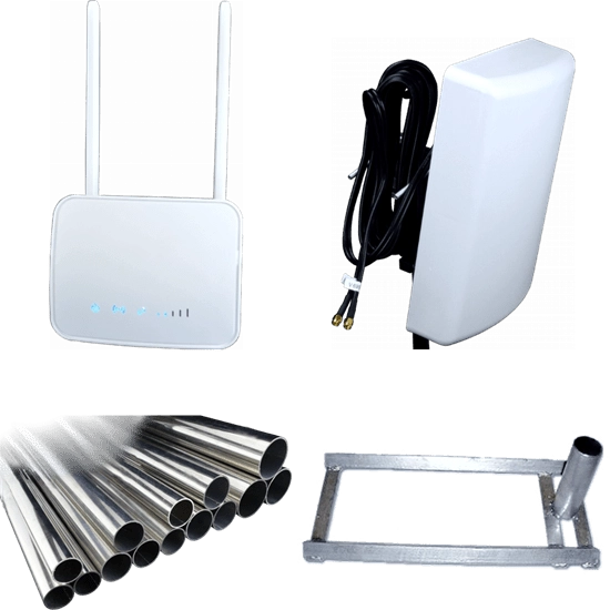4G Router Kit For Caravans, Motorhomes, and Boat