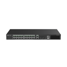 Load image into Gallery viewer, Reyee 28 Port Gigabit PoE+ Smart Switch / 2 SFP Ports - Cloud Managed Switch 370W
