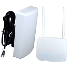 Load image into Gallery viewer, 4G Wi-Fi/Mi-Fi Kit: Featuring Router and MiMo Panel Antenna
