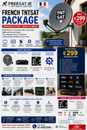 French TNTSAT HD Package – Supplied & Fitted