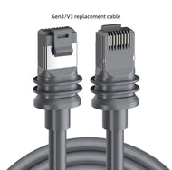 Starlink Version 3 Generation Router Cable Extension Gigabit Ethernet RJ45 Router Cable For Starlink Satellite Gen3 Outdoor (30FT - 9.1M)