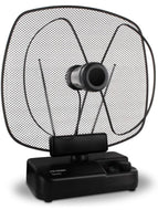 UHF/VHF Indoor Antenna Saorview- Gain 59 dB (Adjustable Gain) Black