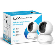 Tapo Pan/Tilt Smart Security Camera 360°, 1080p, 2-Way Audio (Tapo C200)