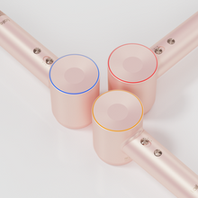 Load image into Gallery viewer, Laifen Swift Premium - High Speed Hairdryer with Attachments &amp; Carry Case (Pink/Gold)
