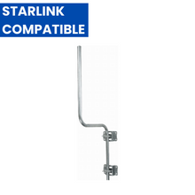 Charger l&#39;image dans la galerie, Swan neck 6&#39; x 1.5&quot; (18&quot; Stand Off) Alloy 16g 90° Bend
