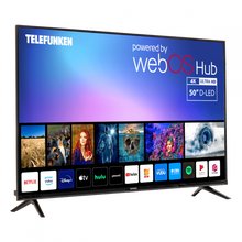 Load image into Gallery viewer, TELEFUNKEN 50&quot; DLED UHD WEBOS SMART TV (N18G-TF-TS5020)
