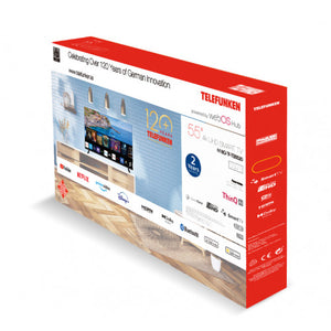 TELEFUNKEN 55" DLED UHD WEBOS SMART TV (N18G-TF-TS5520)