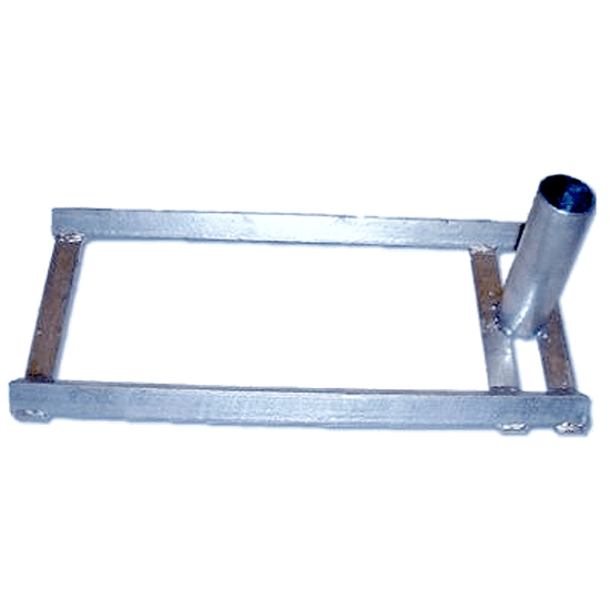 Drive-On Mobile Mast Mount, 46x23cm, Fits 2in Masts or Less