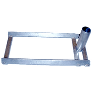 Drive-On Mobile Mast Mount, 46x23cm, Fits 2in Masts or Less