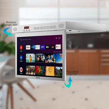 Charger l'image dans la galerie, Sylvox 15.6" Smart under-cabinet kitchen TV white
