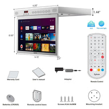 Charger l'image dans la galerie, Sylvox 15.6" Smart under-cabinet kitchen TV white
