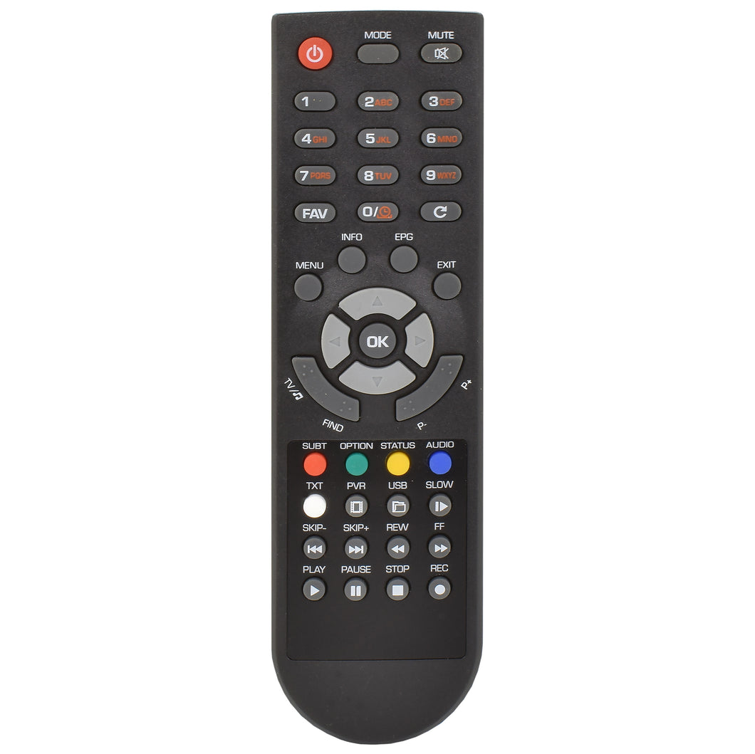 Opticum Remote Control (X110p, X110, X 110, HDTV HD Digital Sat Receiver- E-RCU-009)