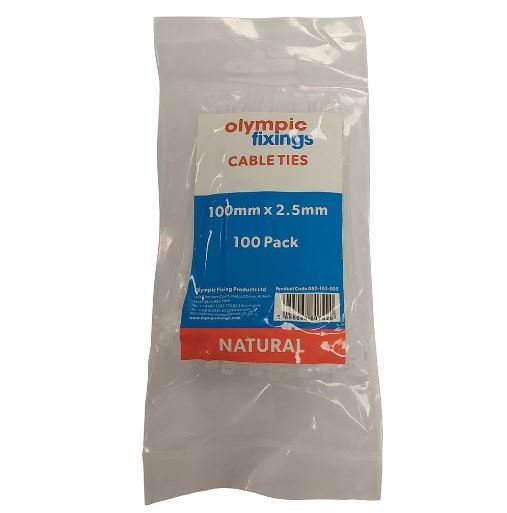 Box of 100 - 2.5mm Width x 100mm length