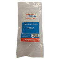 Box of 100 - 2.5mm Width x 100mm length